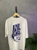 Camiseta Oversized Nike - Branca - Chinesa