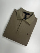 Camisa Gola Polo Tommy Hilfiger - Marrom
