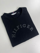 Camiseta Tommy Hilfiger - Preta  - Algodão Egípcio