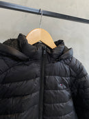 Jaqueta Puffer  Peluciada Tommy Hilfiger - Preta