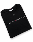 Camiseta Tommy Hilfiger - Algodão Egípicio - Preto