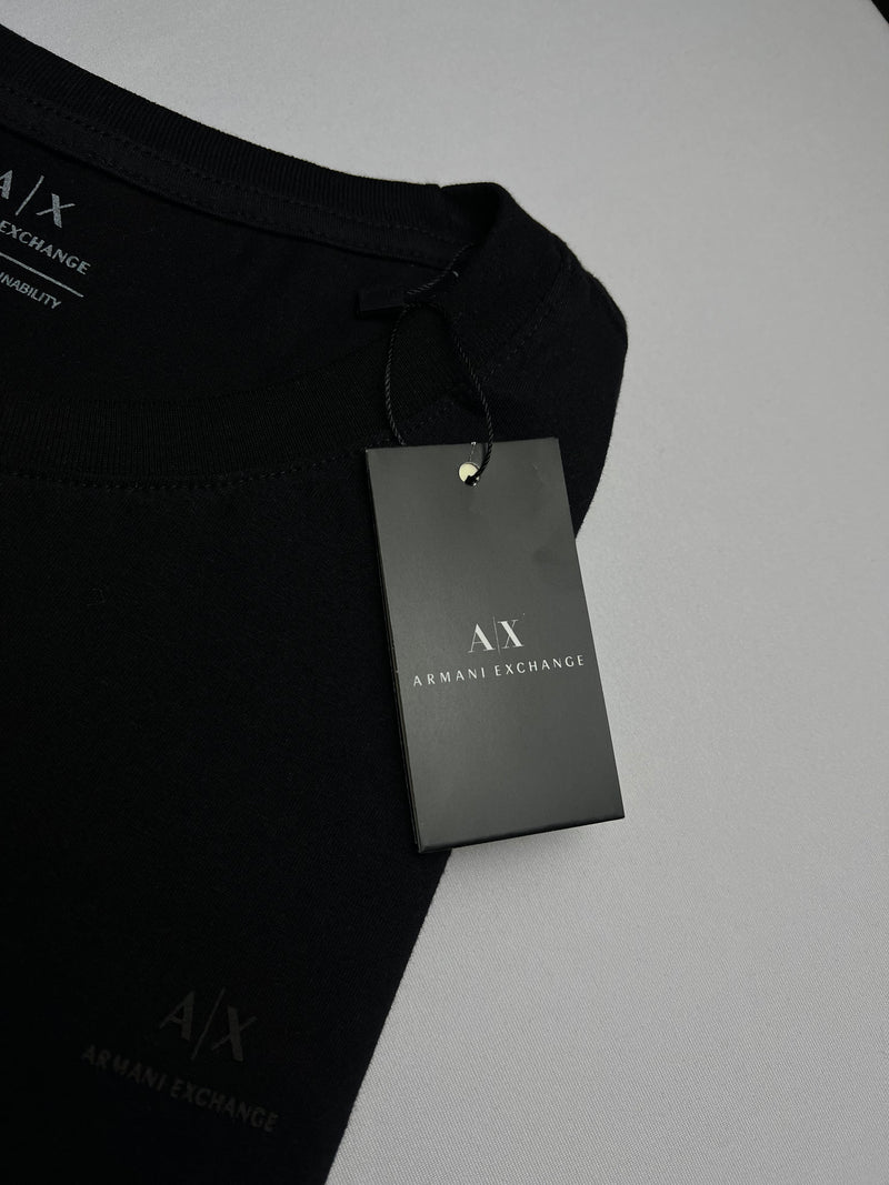 Camiseta Armani Exchange - Preta - Seda Pima