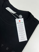 Camiseta Lacoste  Plus Size - Preta - Algodão Egípcio