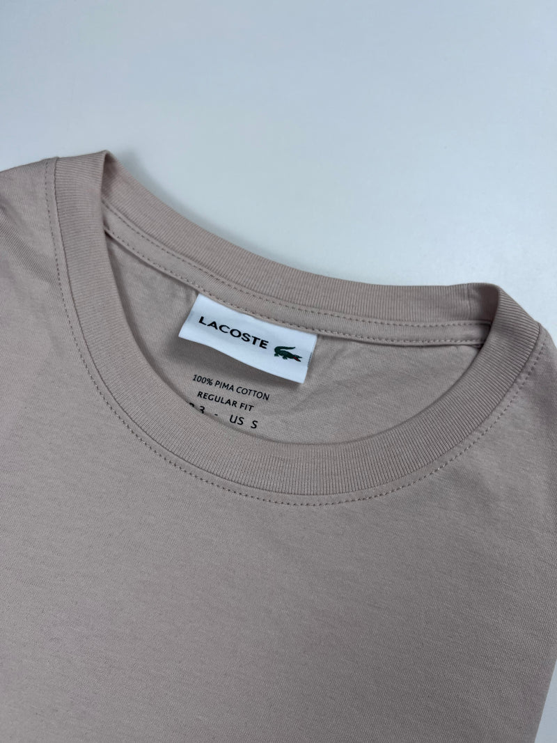 Camiseta Lacoste - Bege - Importada
