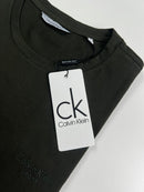 Camiseta Calvin Klein - Verde Militar - Algodão Egípcio