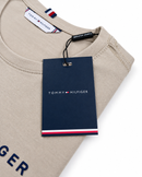 Camiseta Tommy Hilfiger - Algodão Egípicio - Bege