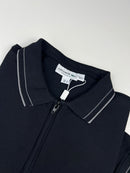 Camisa Gola Polo Lacoste Paris C/Ziper - Preta