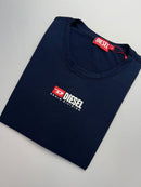Camiseta Diesel - Azul Marinho - Algodão Egípcio