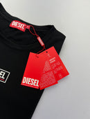 Camiseta Diesel - Preta - Algodão Egipcio