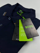 Camisa Gola Polo Hugo Boss -  Azul Marinho