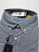 Camisa Social Polo Ralph Lauren Oxford - Xadrez Azul