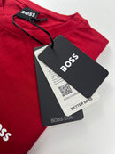 Camiseta Boss - Vermelha - Seda Pima