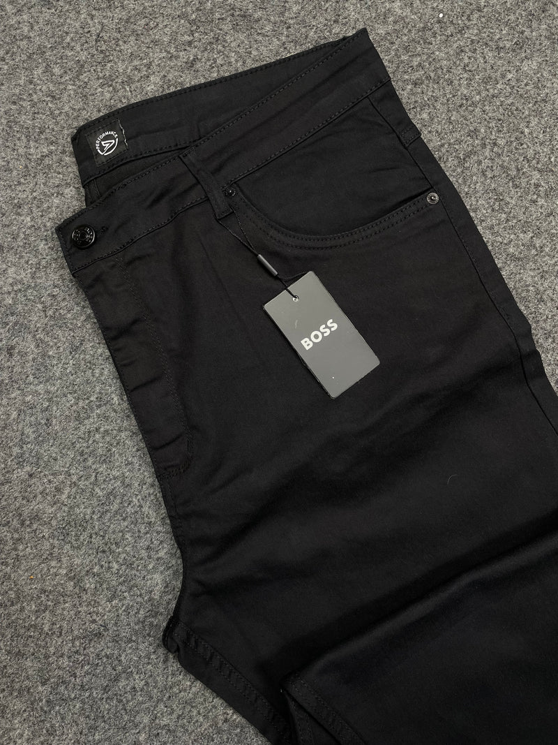 Calça Sarja Hugo Boss - Preta