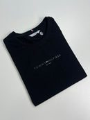 Camiseta Tommy Hilfiger - Preta - Algodão Egípcio