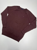 Suéter Tommy Hilfiger Importado Gola Redonda  - Marrom