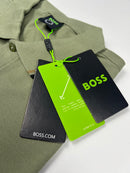 Camisa Gola Polo Hugo Boss -  Verde