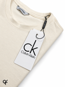 Camiseta Calvin Klein - Algodão Egípicio - Off White