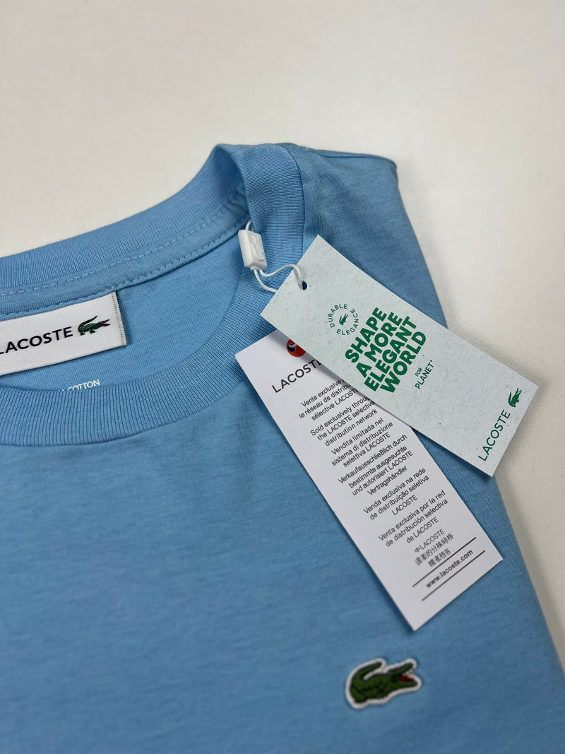 Camiseta Lacoste - Azul Bebê - Importada