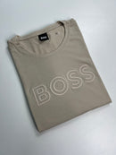 Camiseta Hugo Boss - Bege - PLUS SIZE