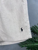 Short Linho Polo Ralph Lauren - Bege