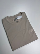 Camiseta New Balance - Bege  - Algodão Egípcio