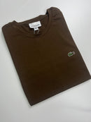 Camiseta Lacoste  - Marrom - Algodão Egípcio