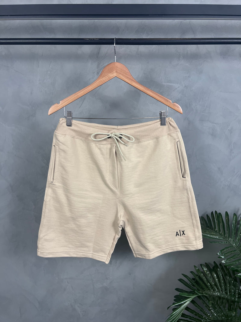 Bermuda Moletom  Armani Exchange - Bege