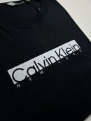 Camiseta Calvin Klein - Preta - Seda Pima
