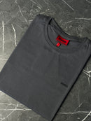 Camiseta Hugo Boss - Cinza - Seda Pima