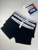 Kit Cueca - Tommy Hilfiger - Preto 3 uni