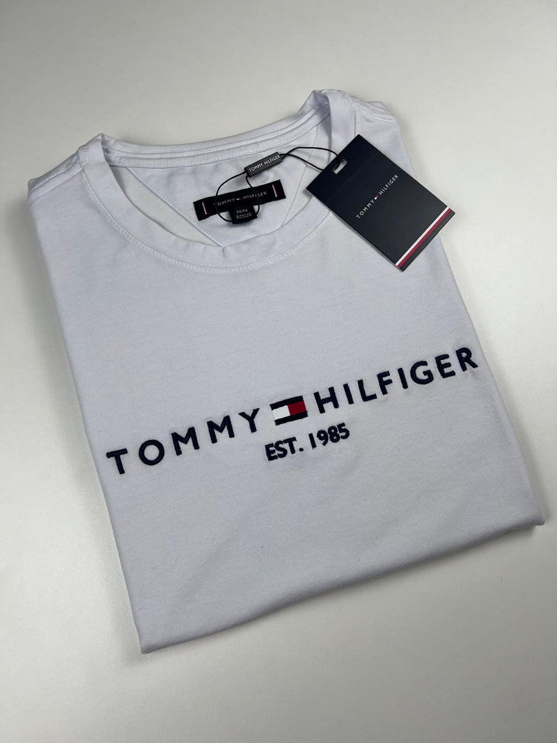 Camiseta Tommy Hilfiger - Branca - Algodão Egípicio