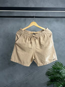 Short Linho Hugo Boss - Marrom