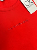 Camiseta Calvin Klein - Vermelha - Algodão Egípcio