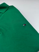 Camisa Gola Polo Plus Size Tommy Hilfiger - Verde Clara