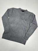 Suéter Tommy Hilfiger Importado Gola Redonda  - Cinza