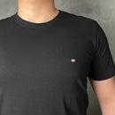 Camiseta Enzo Milano Algodão Pima  - Preta