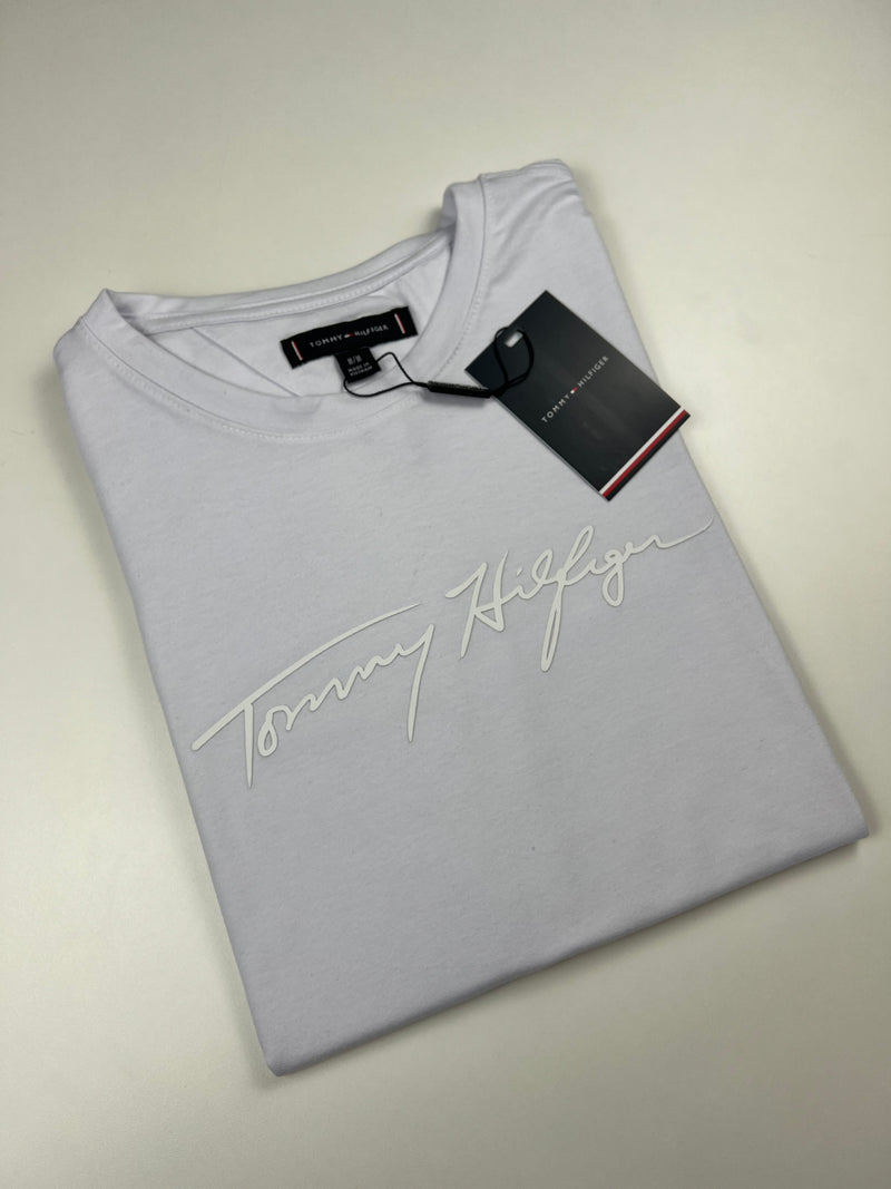 Camiseta Tommy Hilfiger - Branca - Algodão Egípicio
