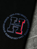 Camiseta Tommy Hilfiger  - Preta  - Algodão Egípcio