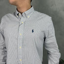 Camisa Social AZ/BR Polo Ralph Lauren Oxford - Xadrez