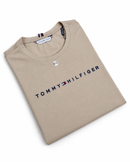 Camiseta Tommy Hilfiger - Algodão Egípicio - Bege