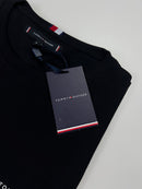 Camiseta Tommy Hilfiger - Preta - Pima Chinese