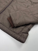 Jaqueta Puffer com Sherpa Enzo Milano Marrom