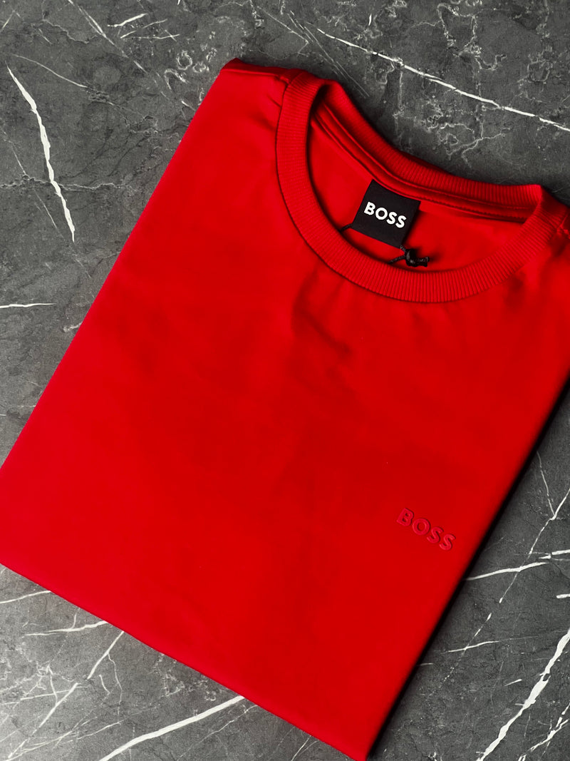 Camiseta Hugo Boss - Vermelha - Pima Stretch
