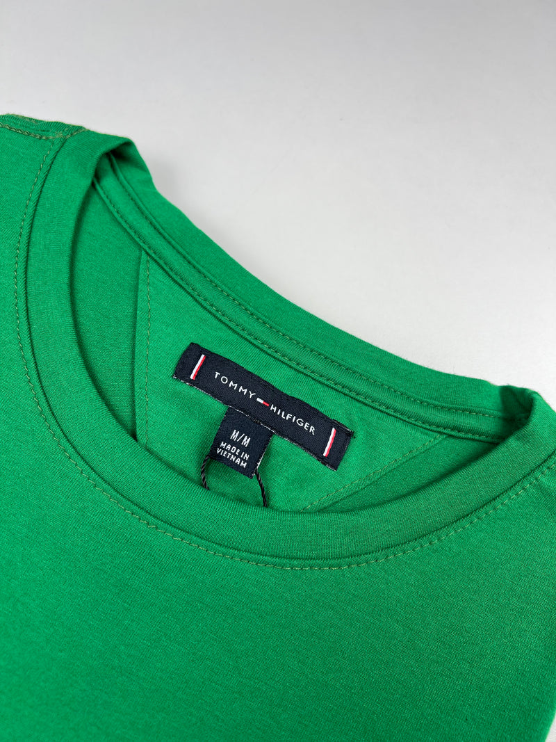 Camiseta Tommy Hilfiger - Verde - Algodão Egípicio