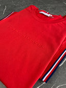 Camiseta Tommy Hilfiger - Vermelha - Algodão Egípicio