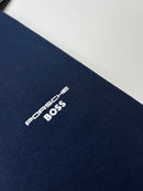 Camiseta Porsche x Boss - Azul Marinho - Seda Pima