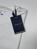 Camiseta Tommy Hilfiger- Branca -  Pima Chinese Soft Touch