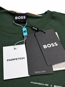Camiseta Porsche x Boss - Verde Militar - Pima Chinese