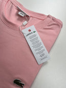 Camiseta Lacoste  - Rosa  - Algodão Egípcio