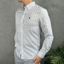 Camisa Social BR/AZ.MR Polo Ralph Lauren Oxford - Xadrez
